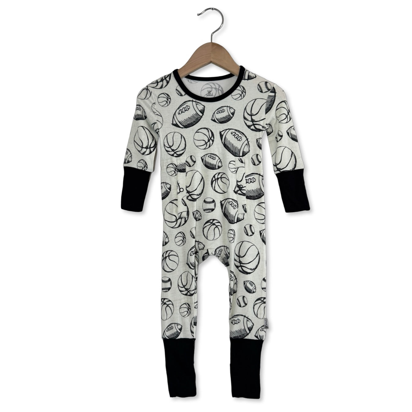 Play Ball Tube Access Day to Night Romper