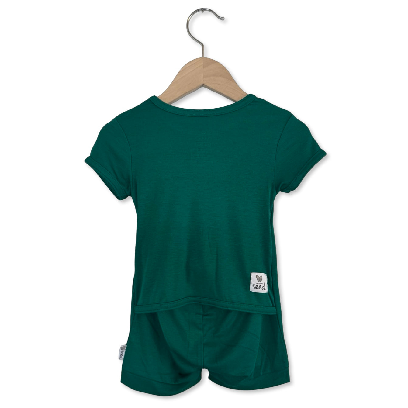 Emerald Shorty Romper