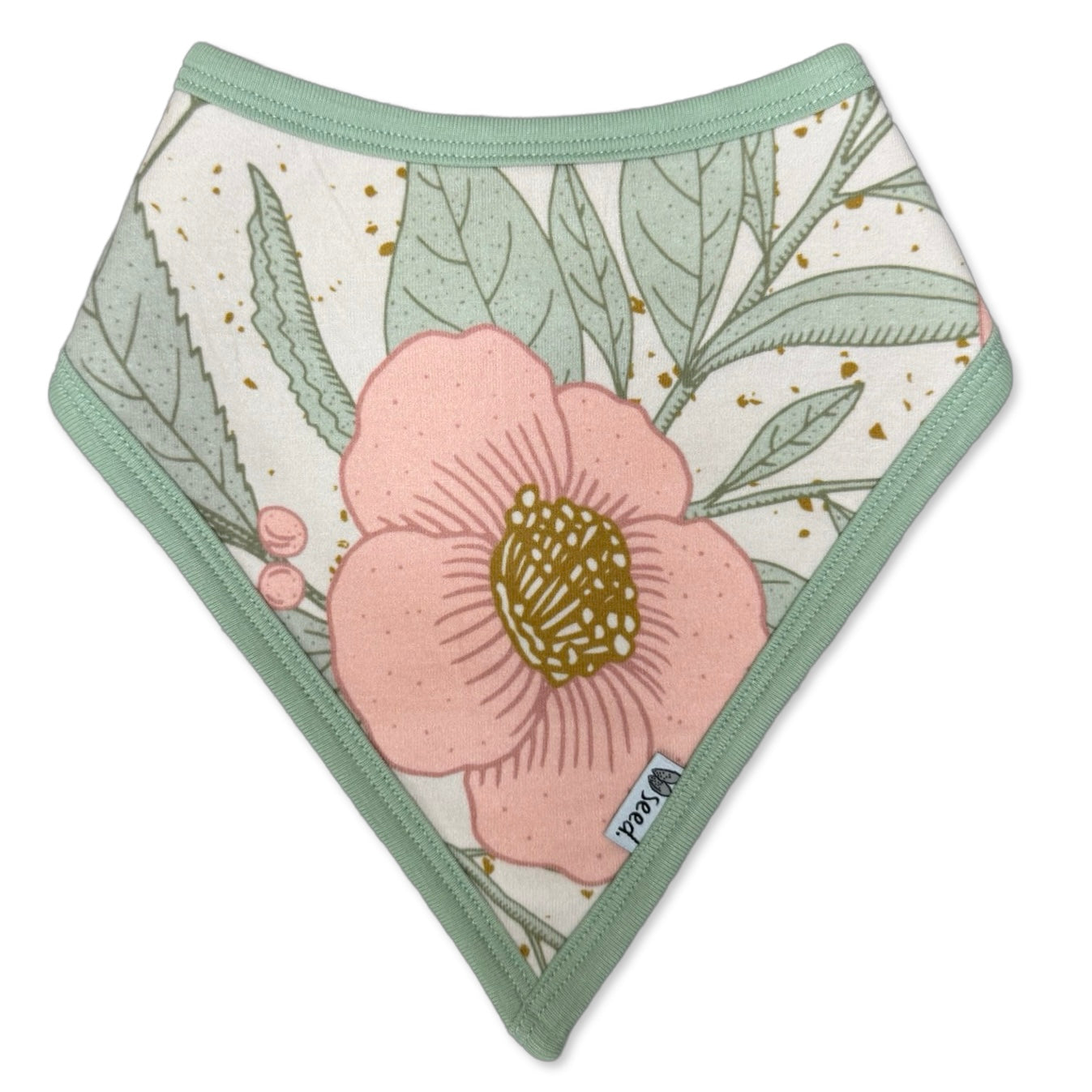 Petal Me Pink Bandana Bib