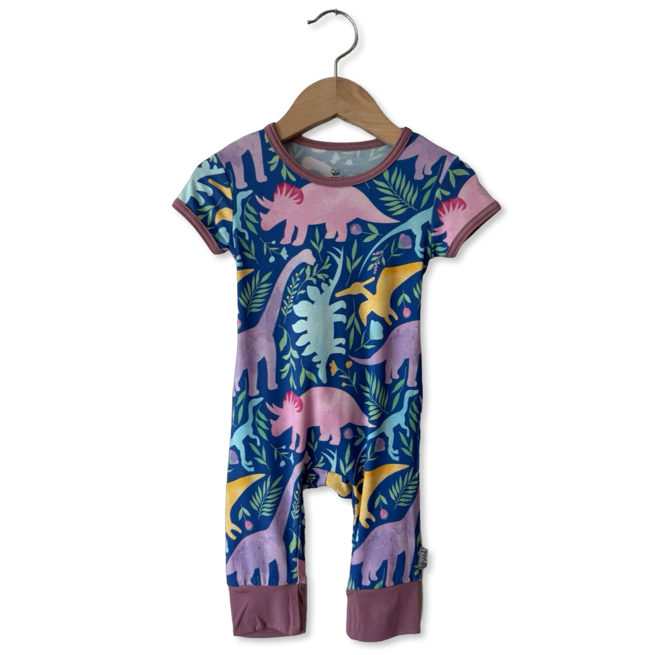 Diva-Saurus Short Long Romper