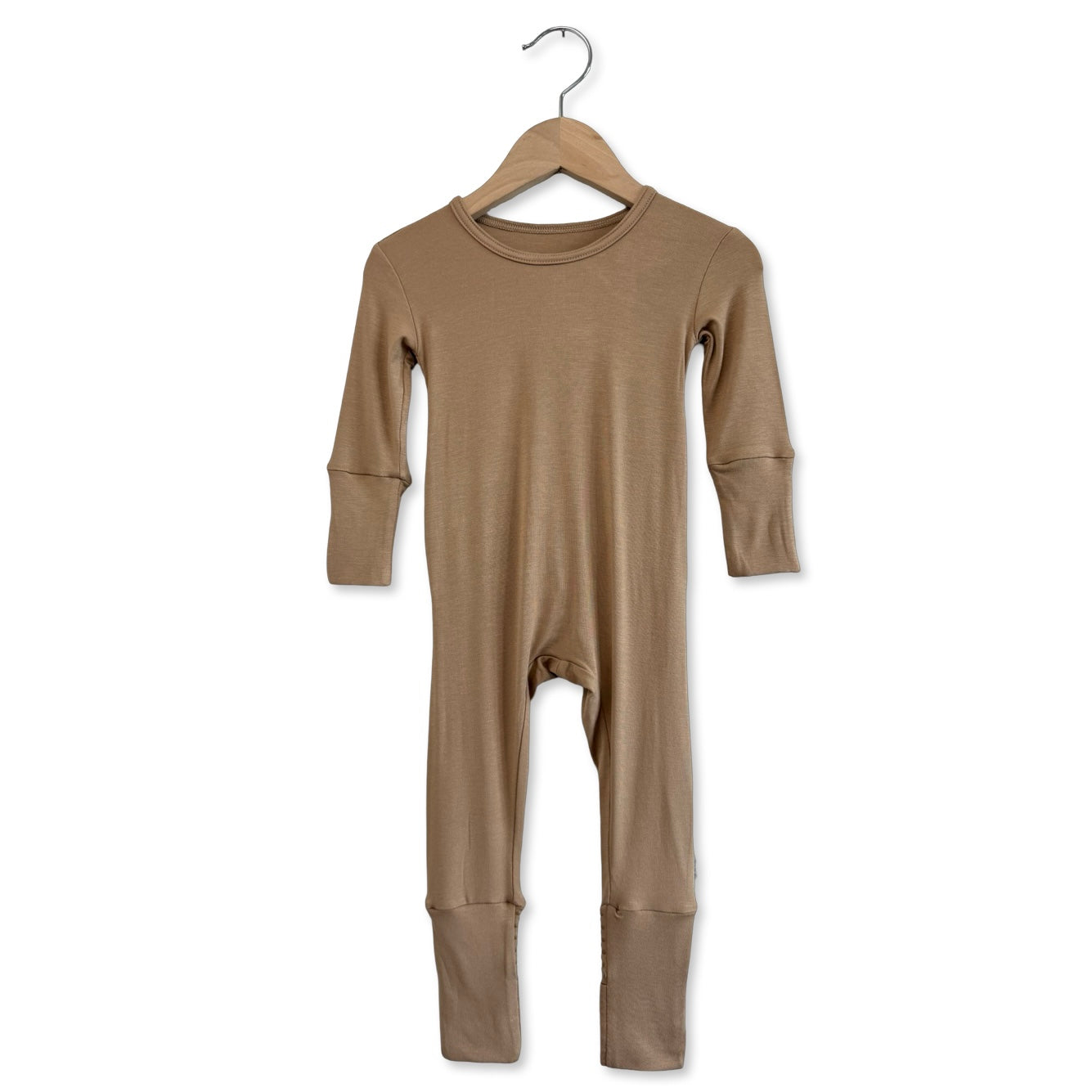 Latte Mini Ribbed Day to Night Romper
