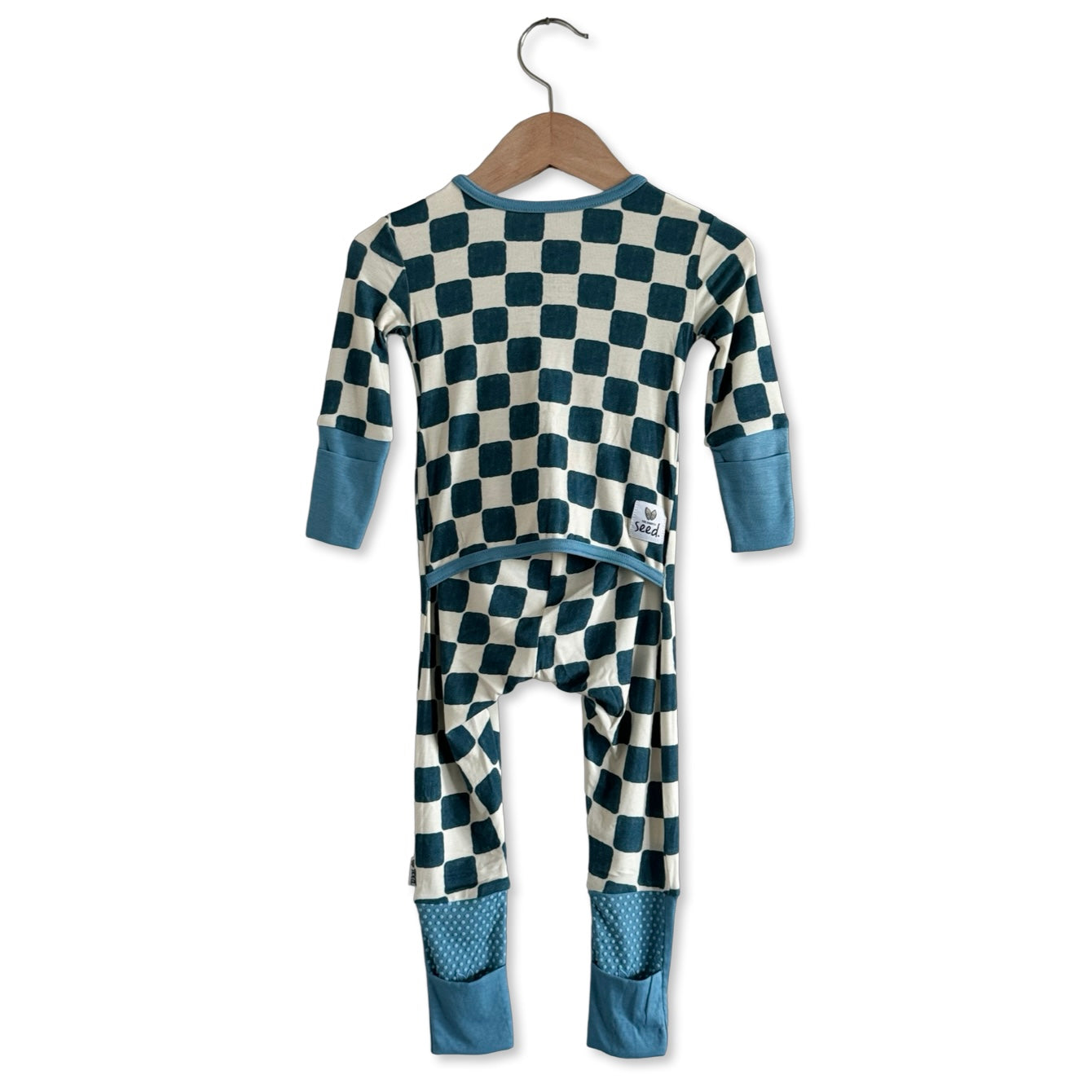 Checker Me Out Mini Ribbed Day to Night Romper