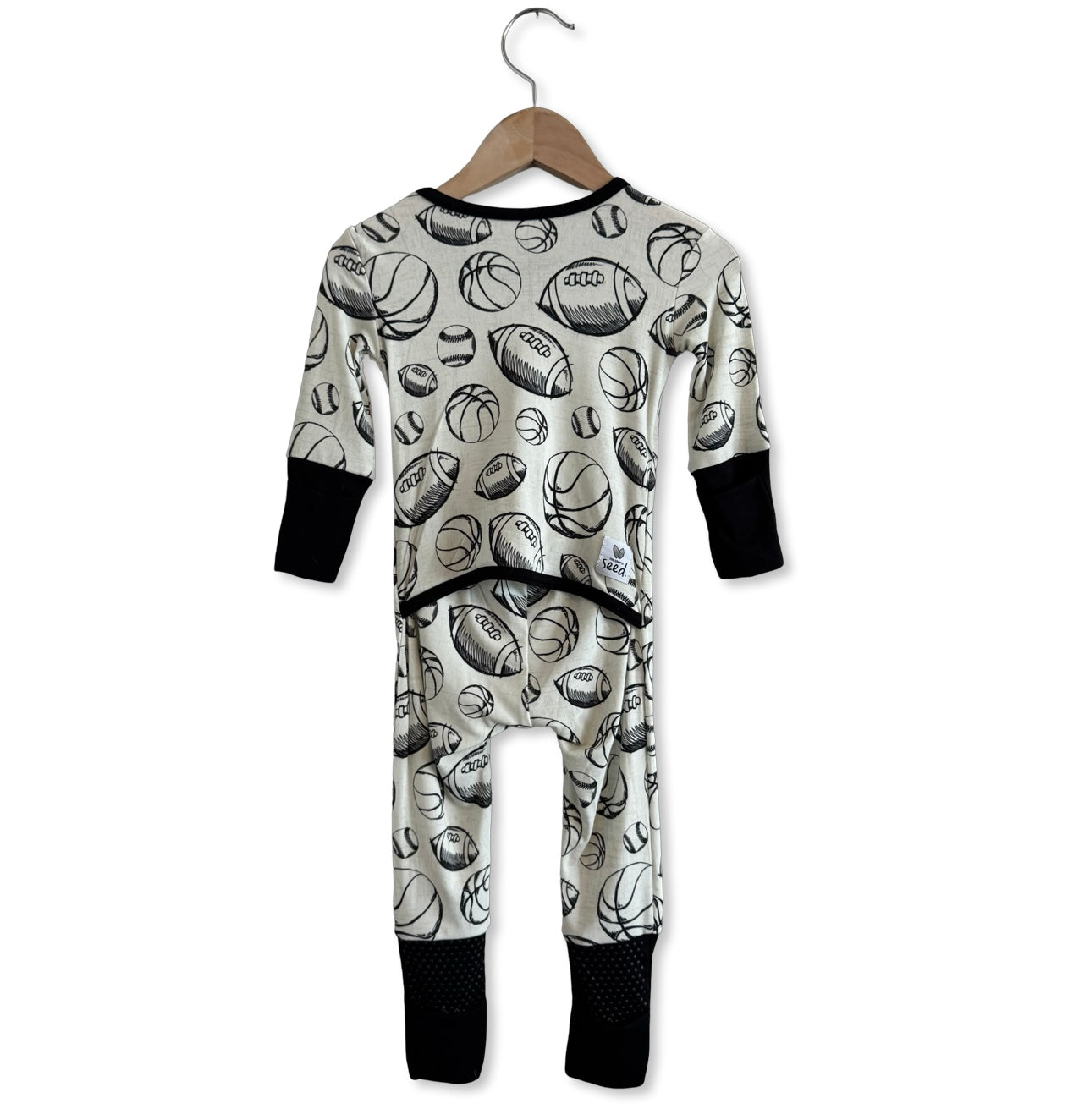 Play Ball Tube Access Day to Night Romper