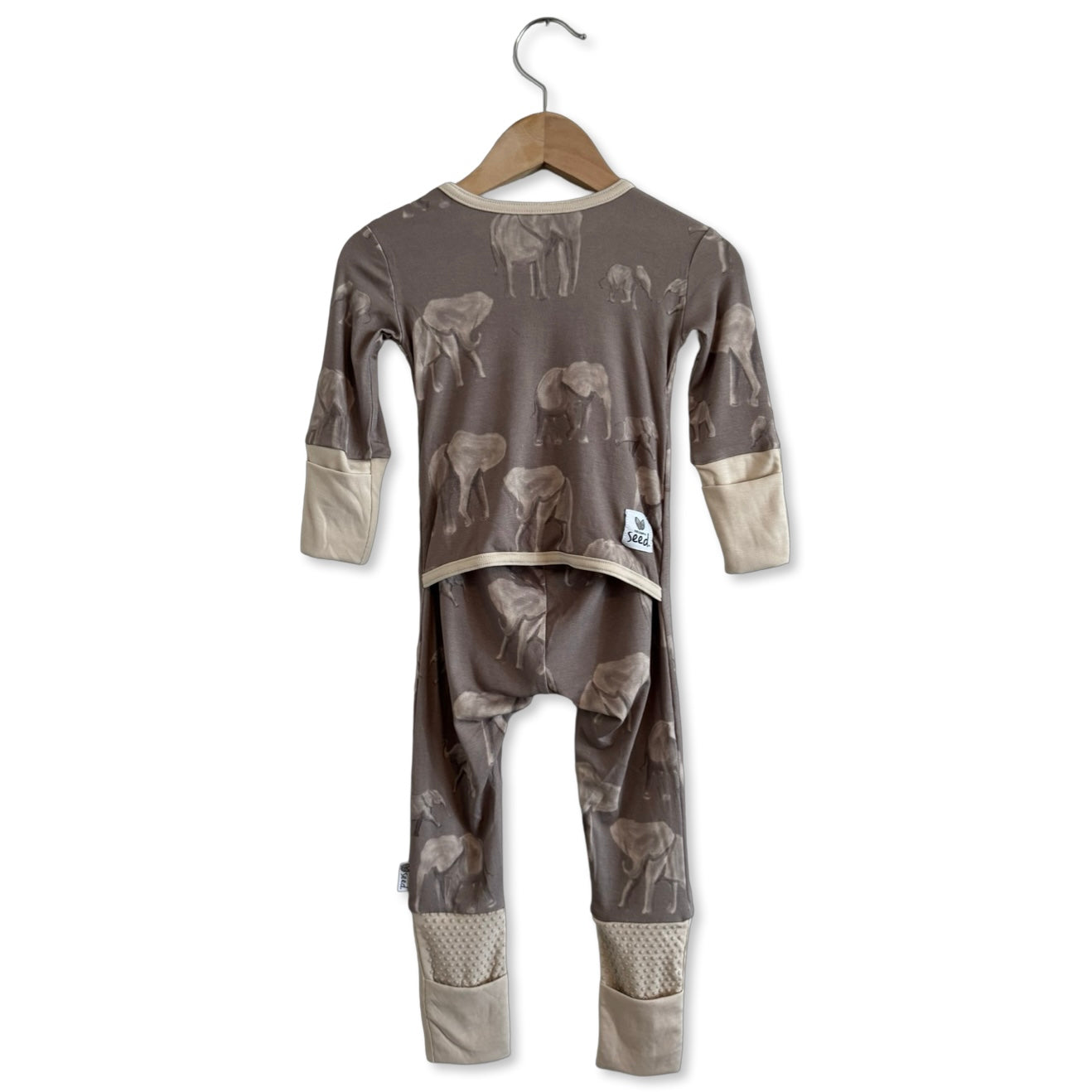 Gentle Giants Kid's Mini Ribbed Day to Night Romper