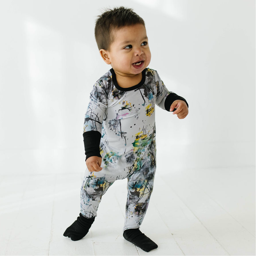 Caden & Crew Color Art Day to Night Romper