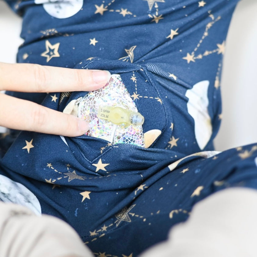 Starry Night Adaptive Tube Access Day to Night Romper