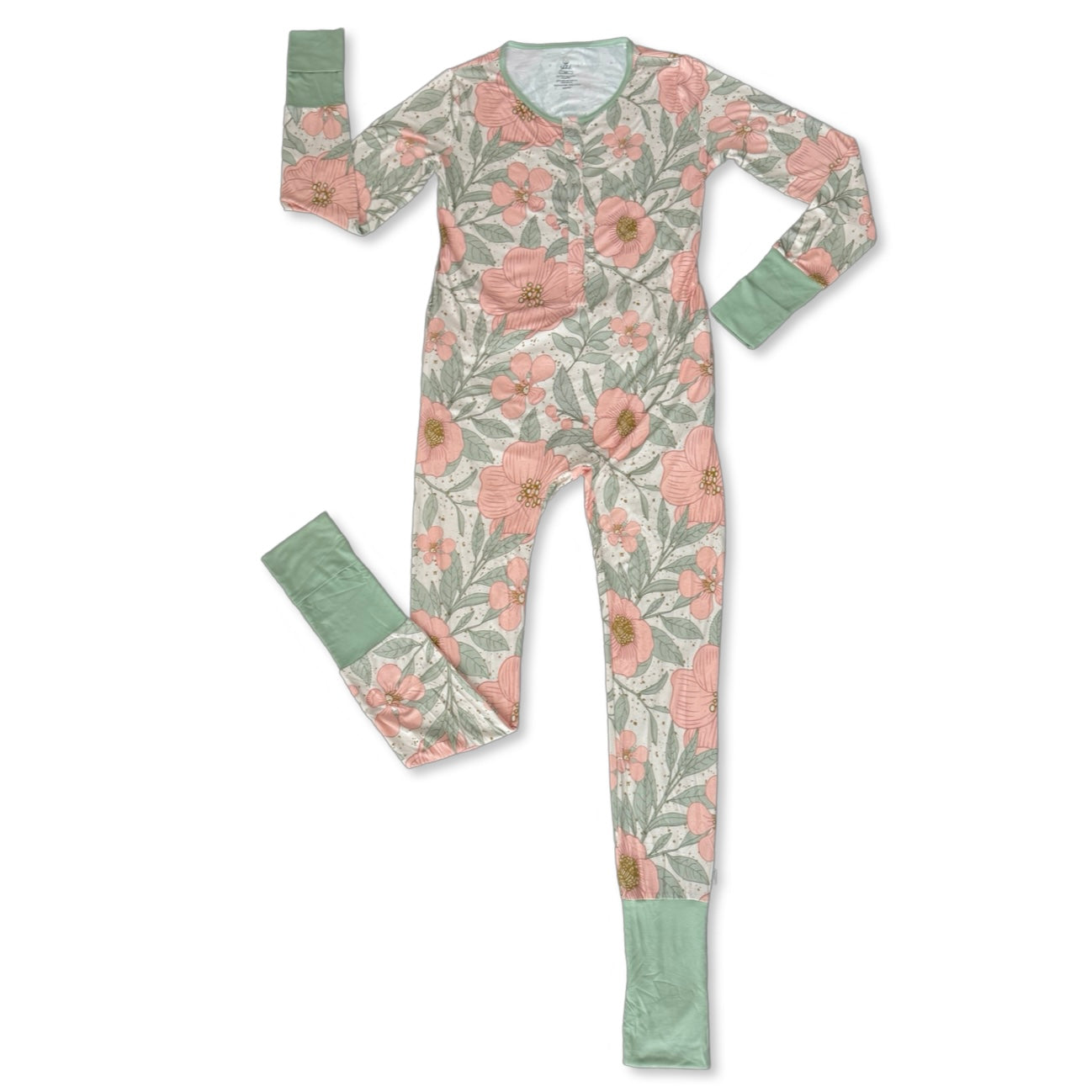 Petal Me Pink At Your Leisure Snap Down Adult Romper