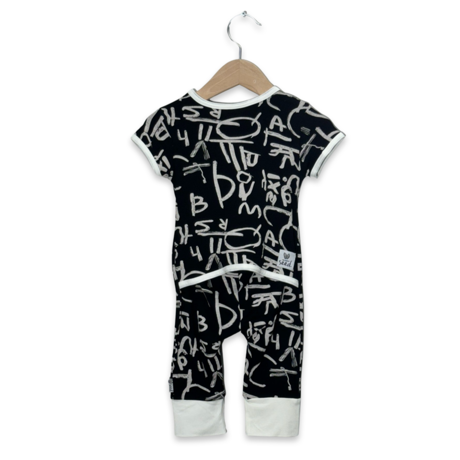 Alphabet for Autism Kid's Short Long Romper