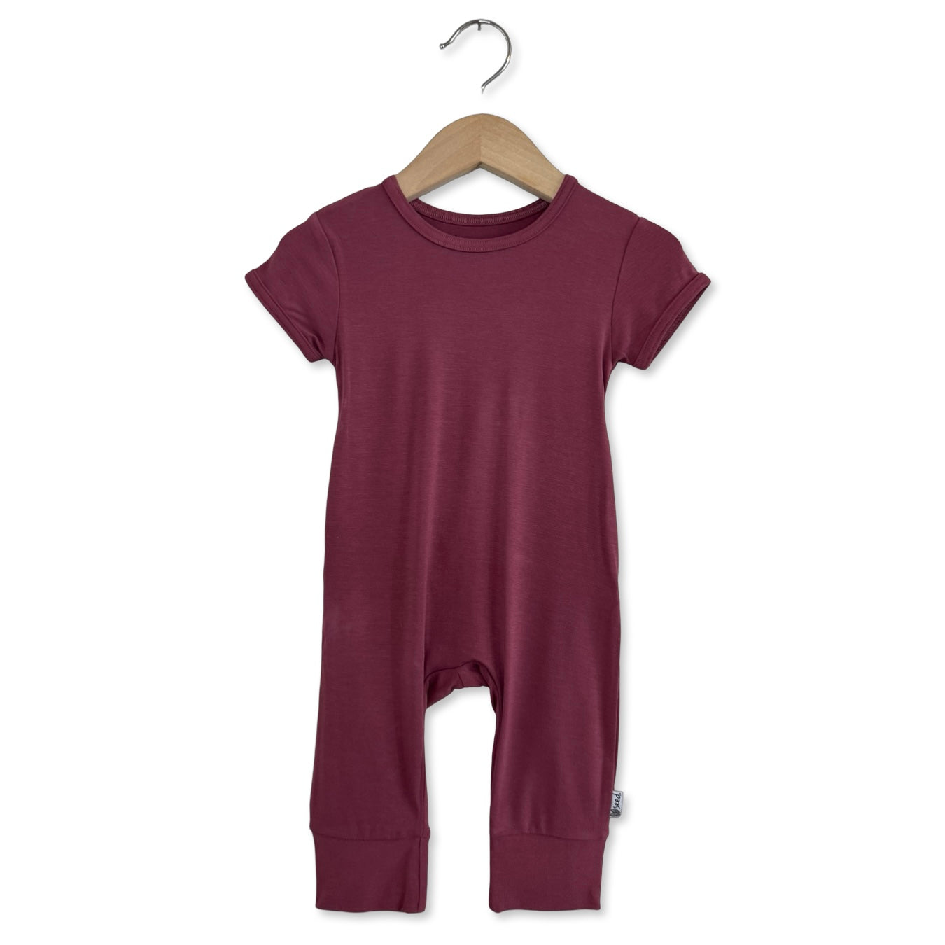 Maroon Kid's Short Long Romper