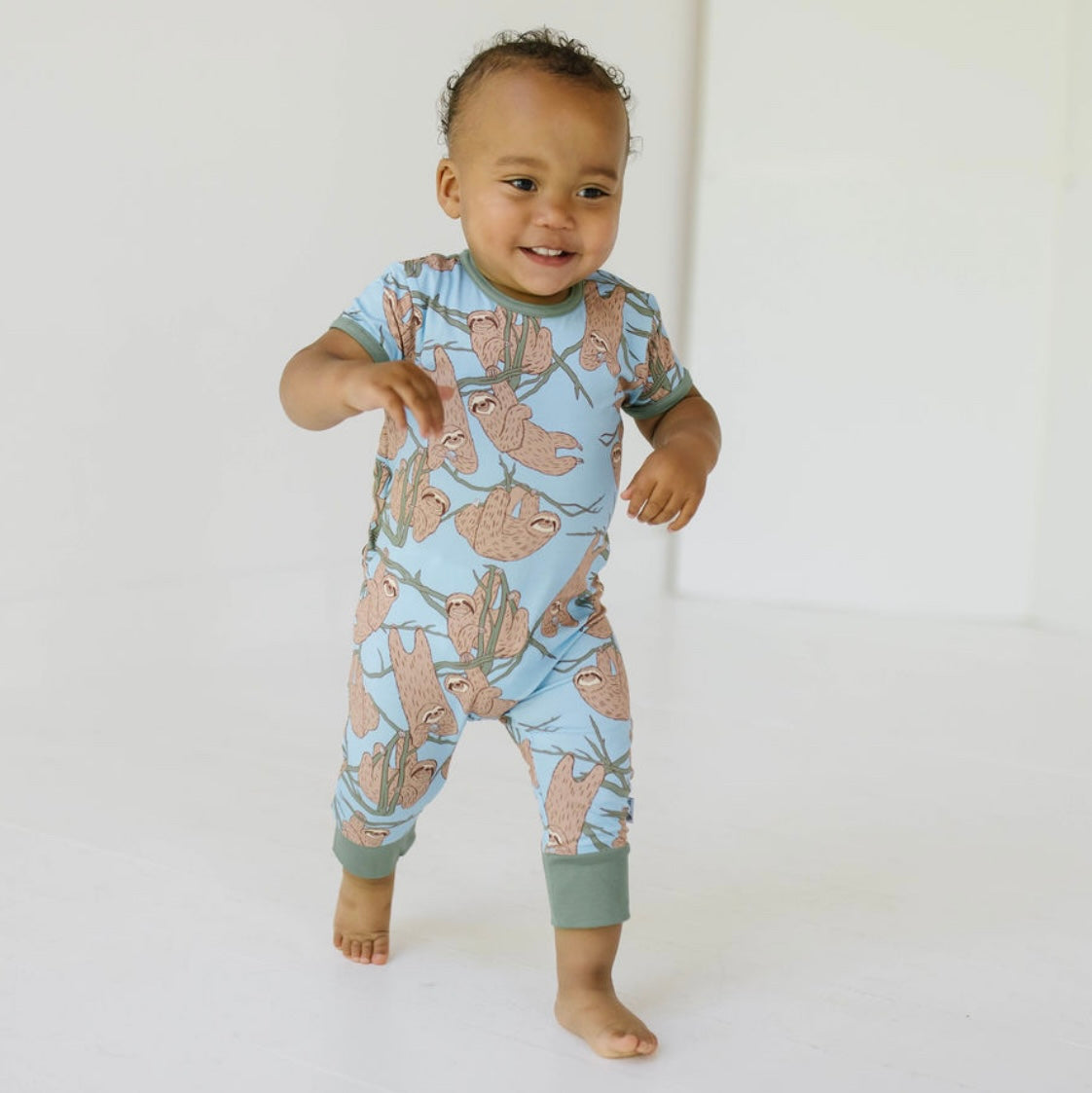 Don't Hurry, Be Happy Short Long Romper