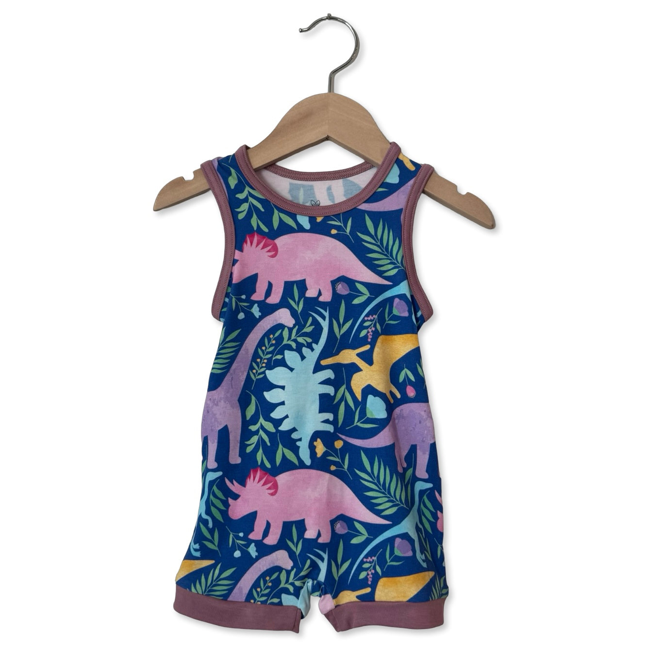 Diva-Saurus Sleeveless Shorty Romper