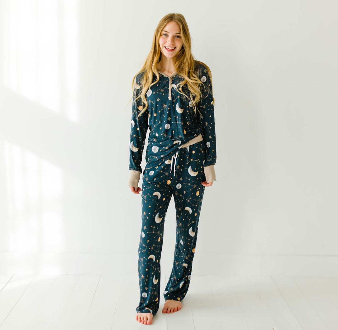 Starry Night Loungin' Around Two Piece Set