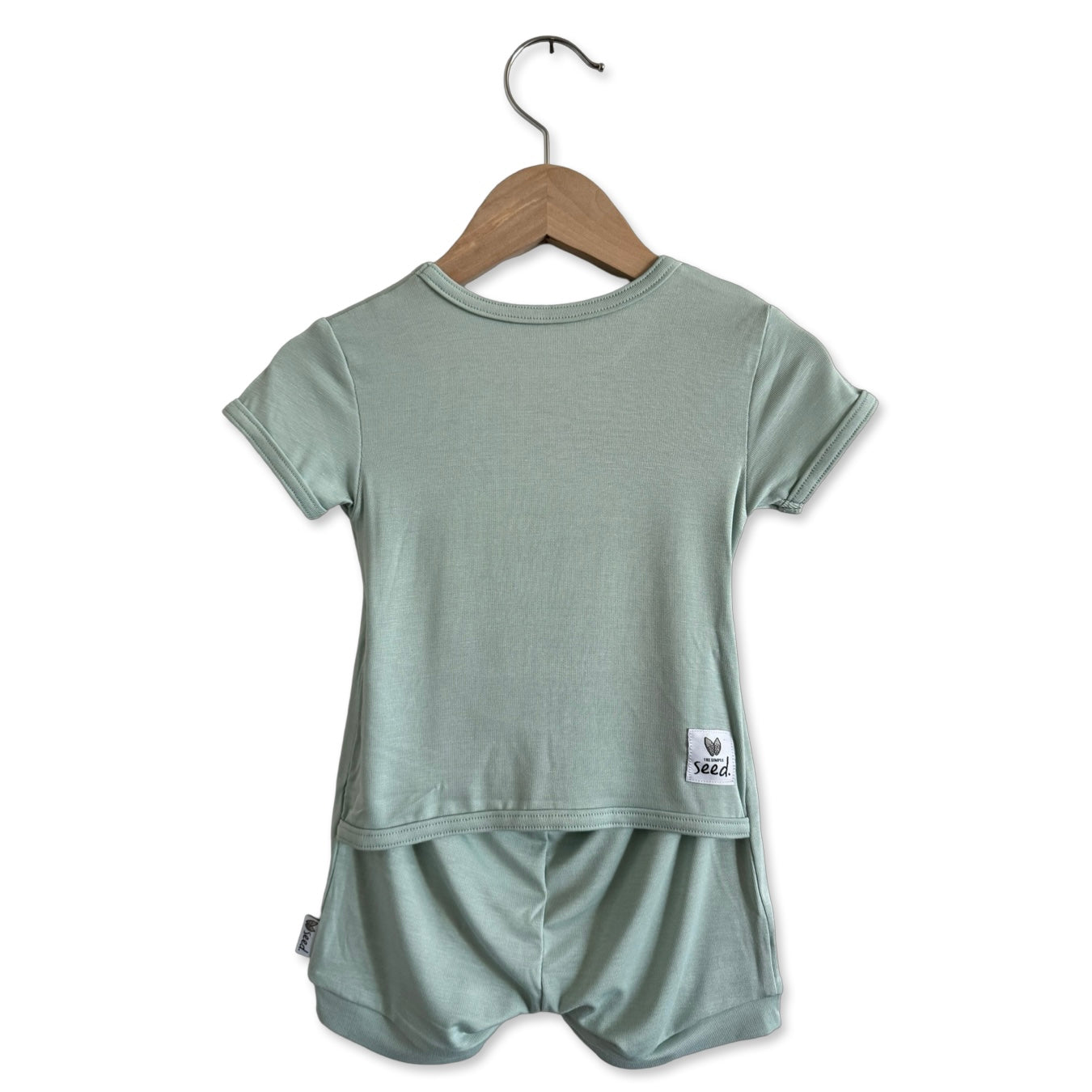 Morning Dew Mini Ribbed Shorty Romper