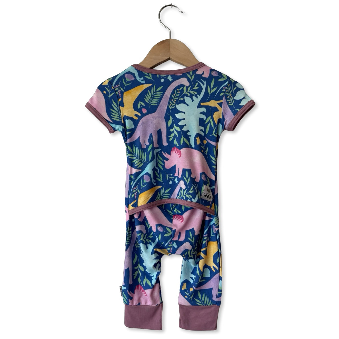 Diva-Saurus Short Long Romper