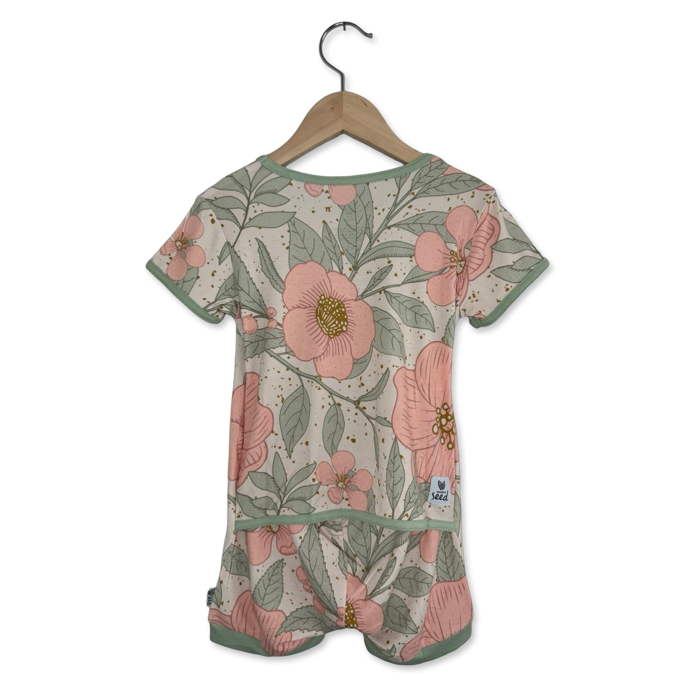 Petal Me Pink Shorty Romper