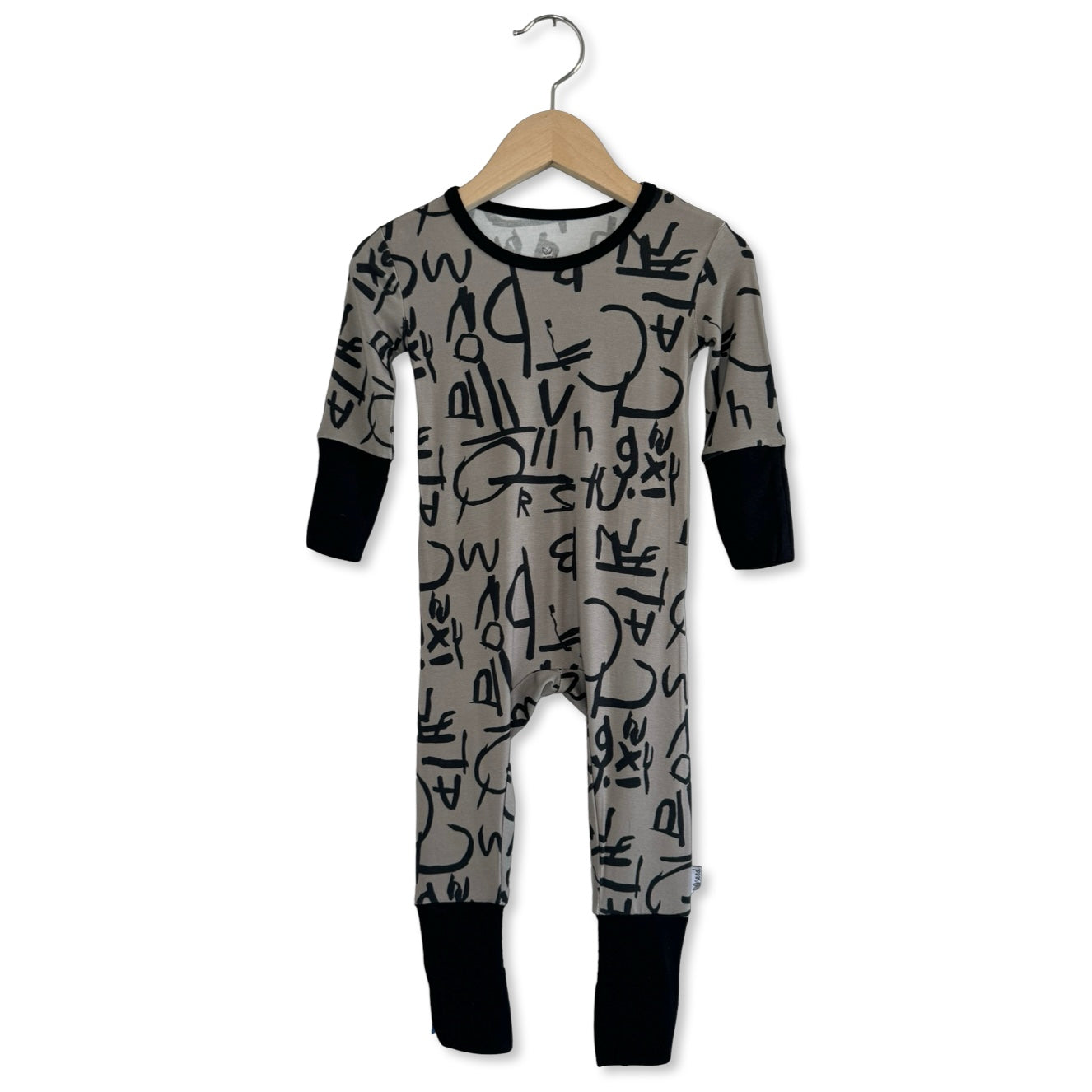 Caden's Alphabet for Autism At Your Leisure Essential Adult Romper