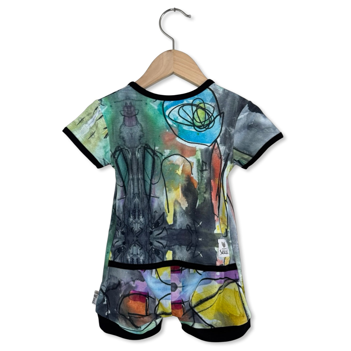 Harlyn's Art Shorty Romper