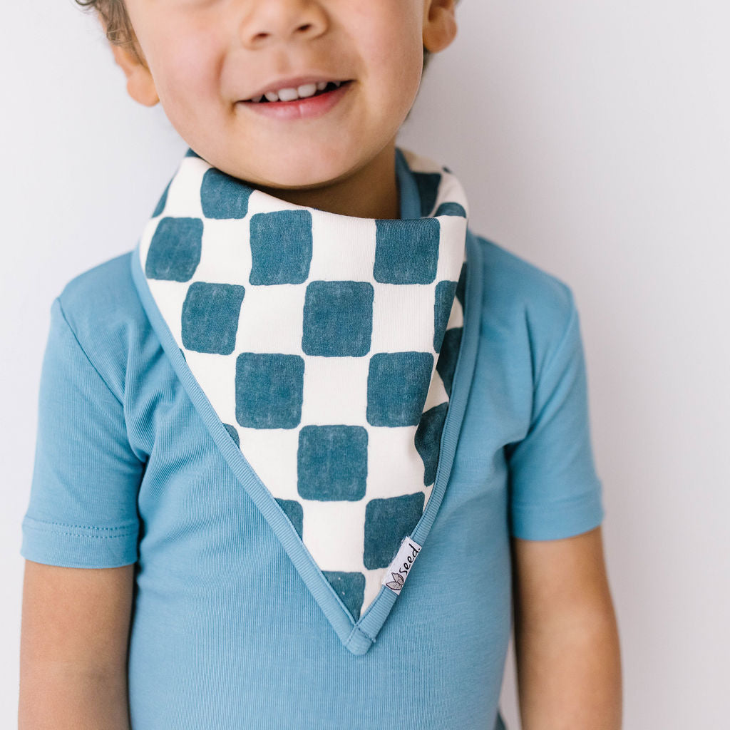 Checker Me Out Bandana Bib