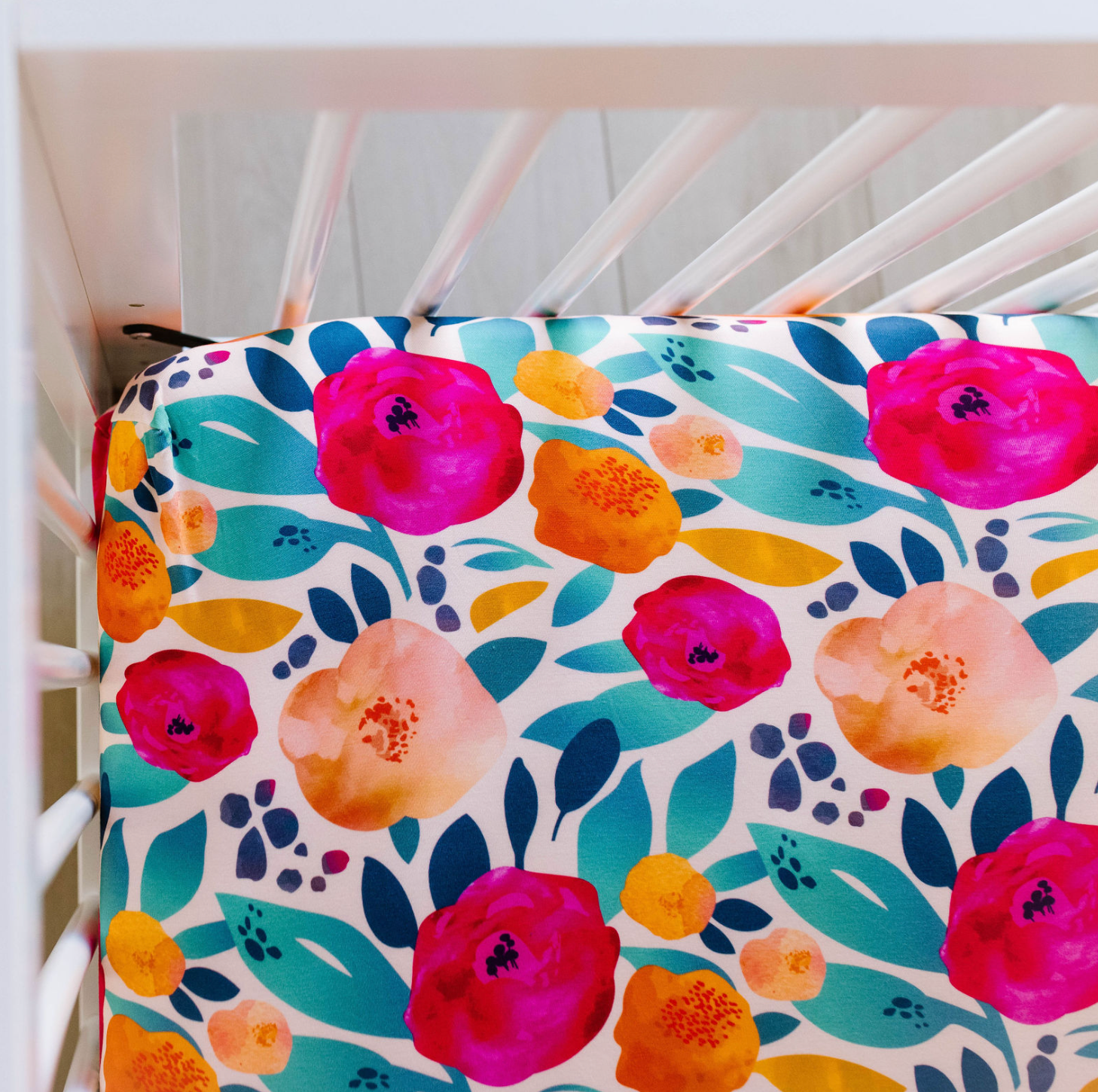 In Full Bloom Crib Sheet