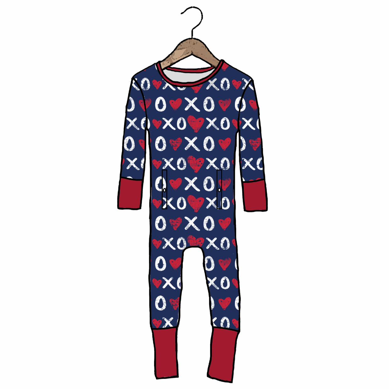 XOXO Adaptive Tube Access Day to Night Romper