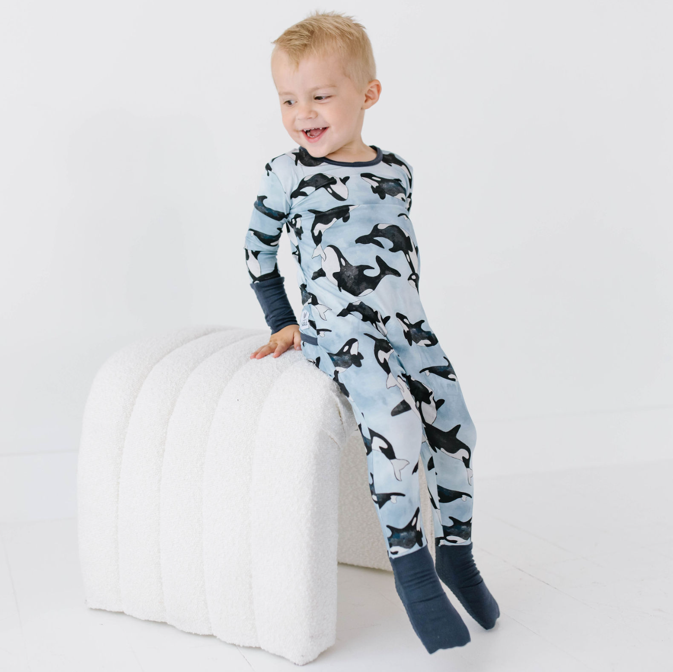 Save the Whales Day to Night Romper