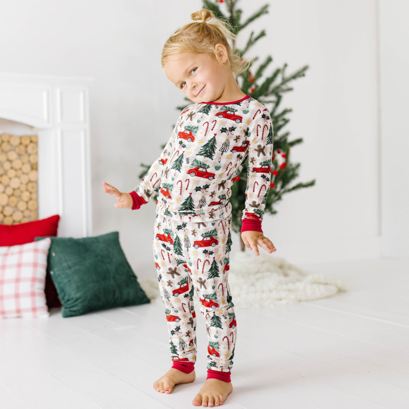 Off to Pick Pines Two Piece Jammie Set (18-24 mth- 5T)