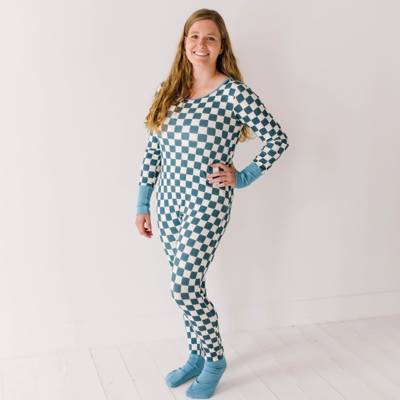 Checker Me Out At Your Leisure Essential Adult Romper