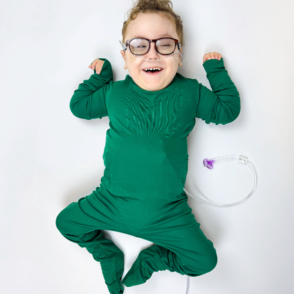 Emerald Adaptive Tube Access Day to Night Romper