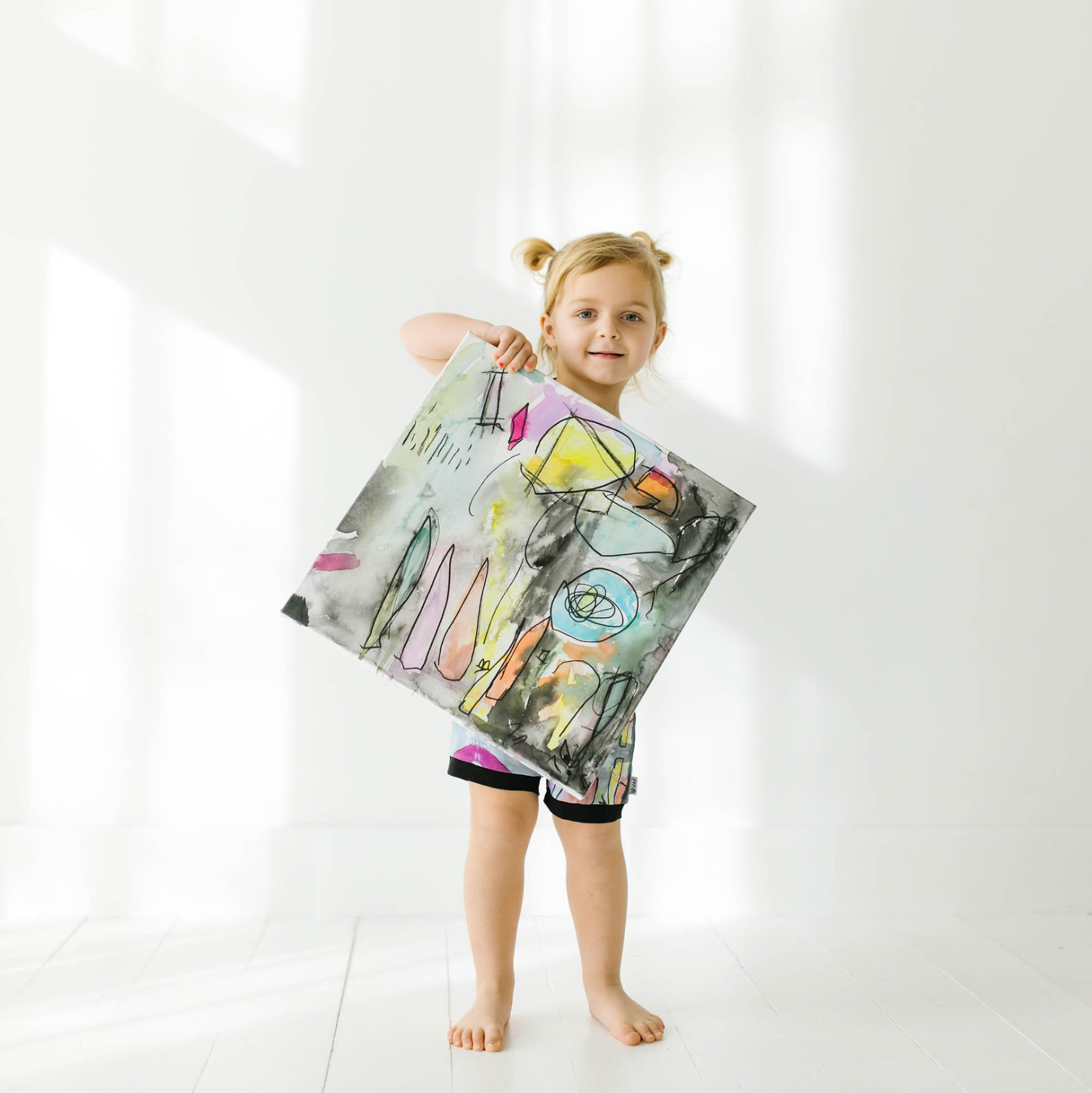 Harlyn's Art Day to Night Romper