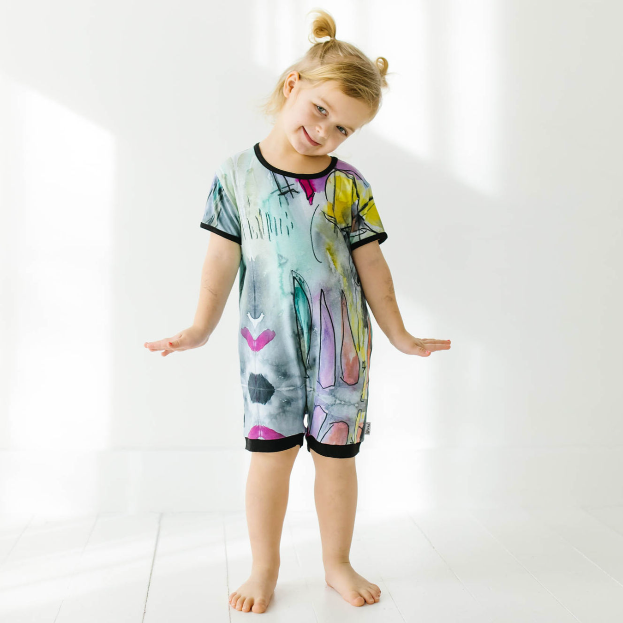 Harlyn's Art Shorty Romper