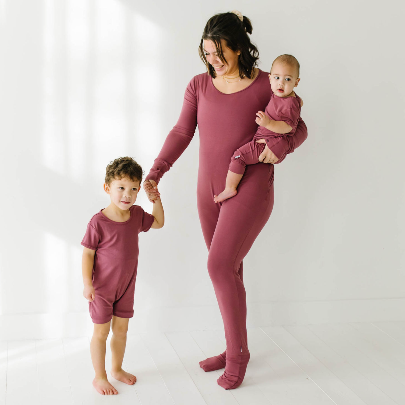 Maroon At Your Leisure Essential Adult Romper