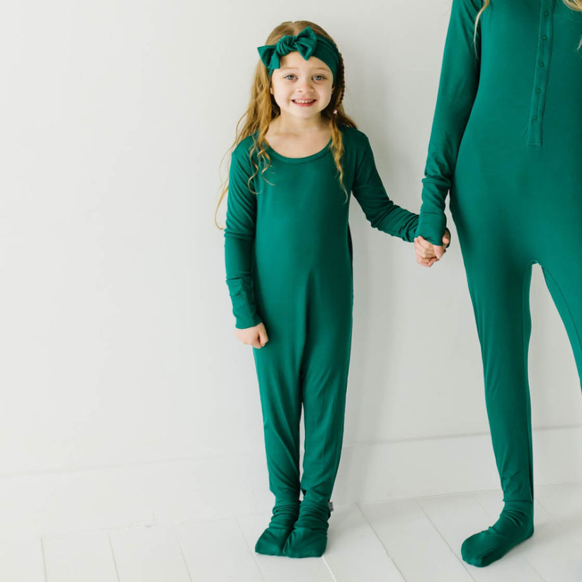 Emerald Kid's Day to Night Romper