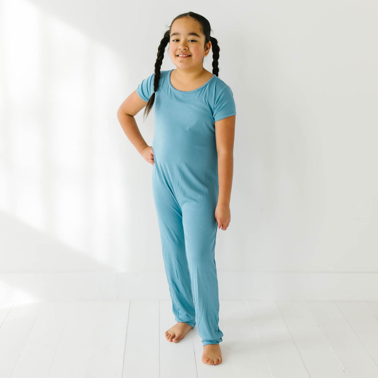 Blue Jay Kid's Short Long Romper