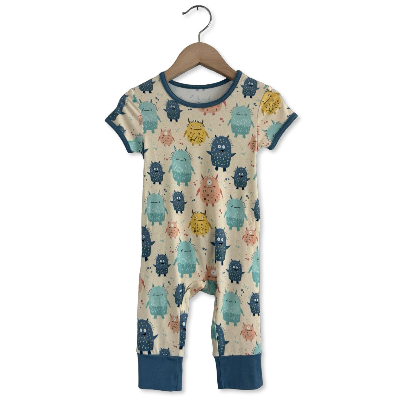 Yippity  Yeti Short Long Romper