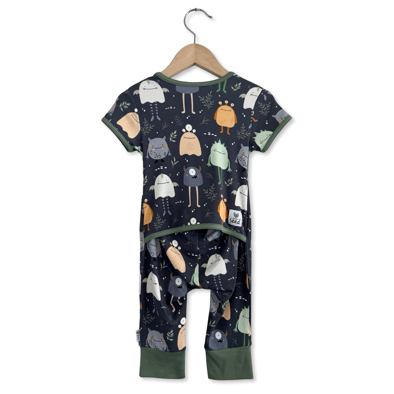 Monster Mash Short Long Romper